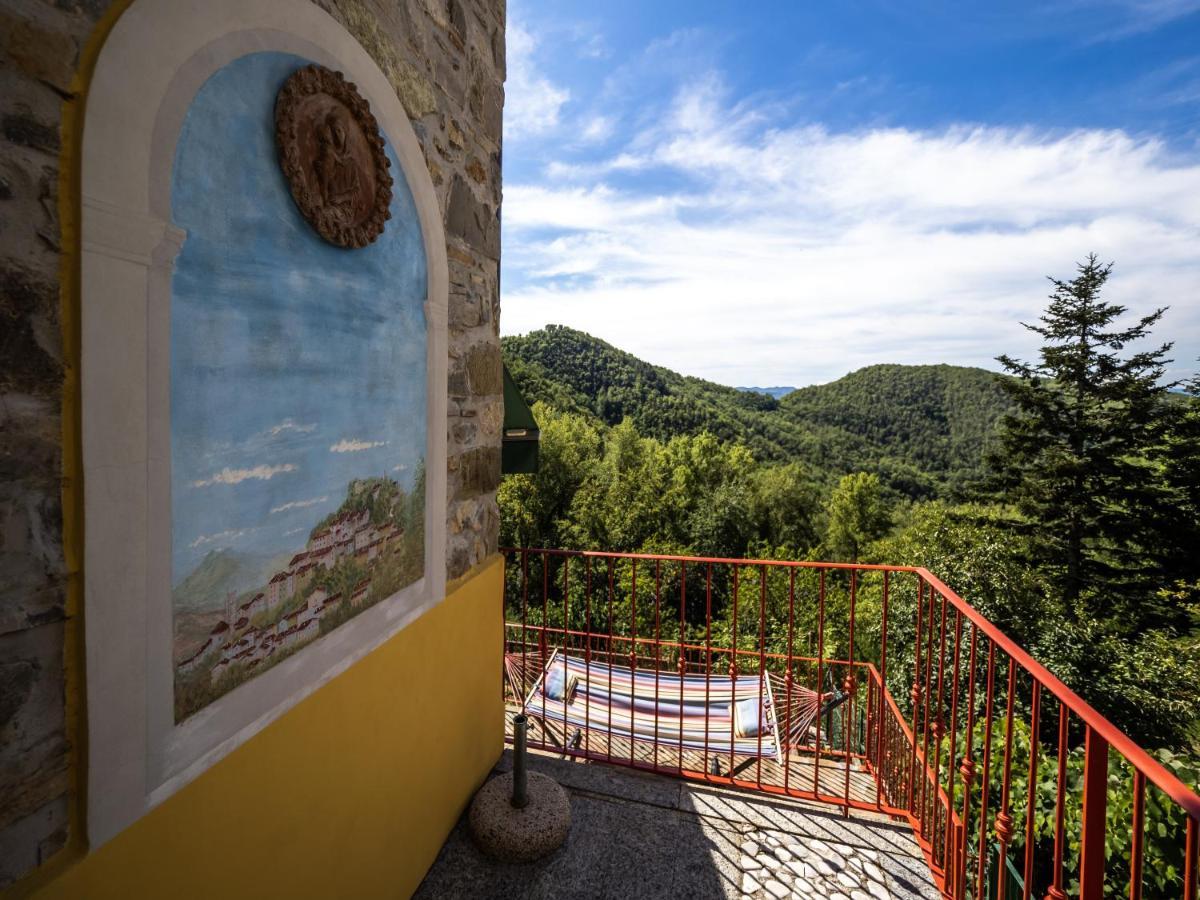 Deliziosa Casetta Sull'Appennino Toscano Montefegatesi Bagian luar foto